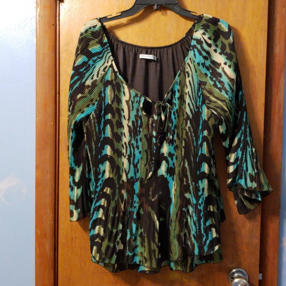 Multi colored blouse
